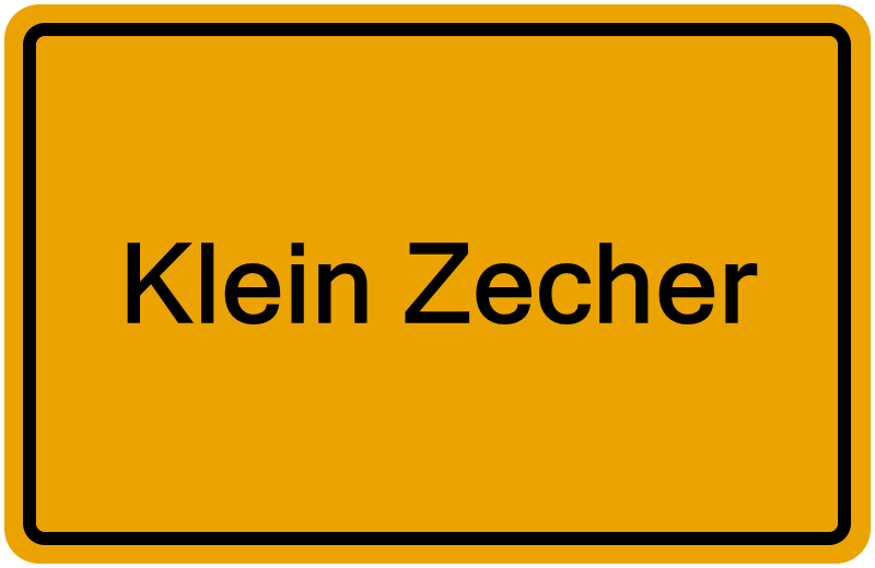 Handelsregisterauszug Klein Zecher
